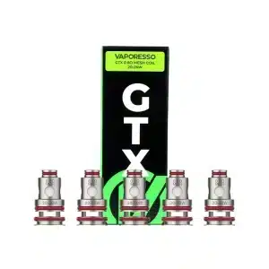 Résistances GTX Mesh (5 pcs) – Vaporesso