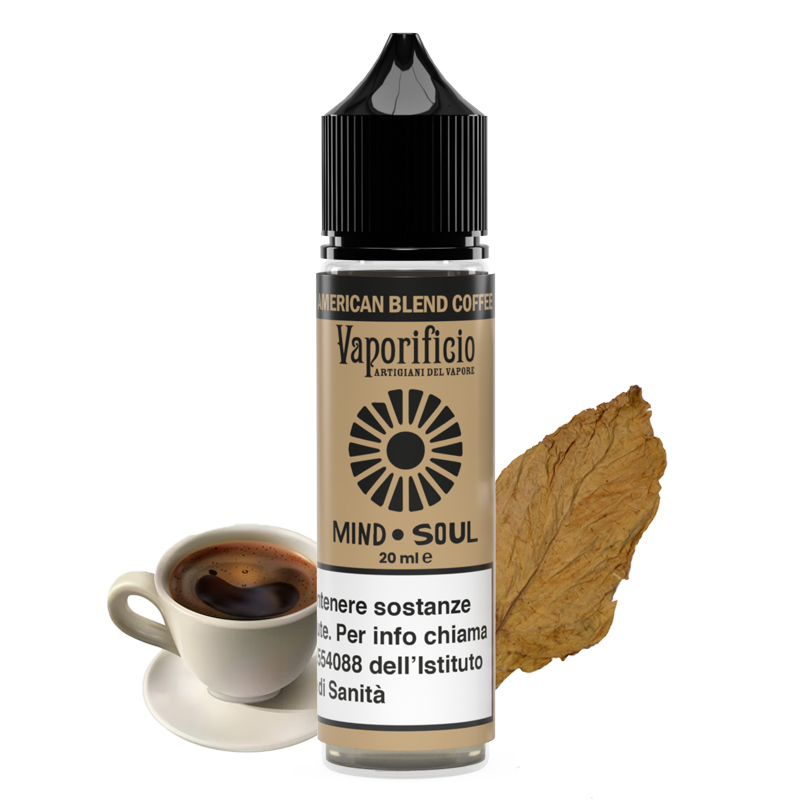 american blend coffee - mind soul -vaporificio
