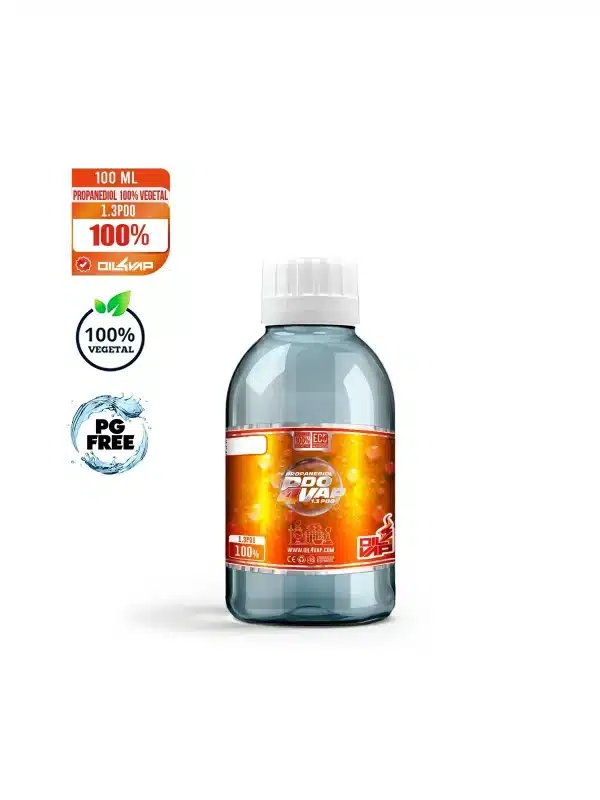 Base 100% végétal (1,3 propanediol)-oil4vap - 100ml